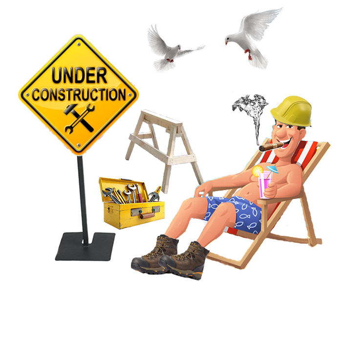 under construction